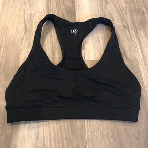 Alo Yoga Black Sports Bra